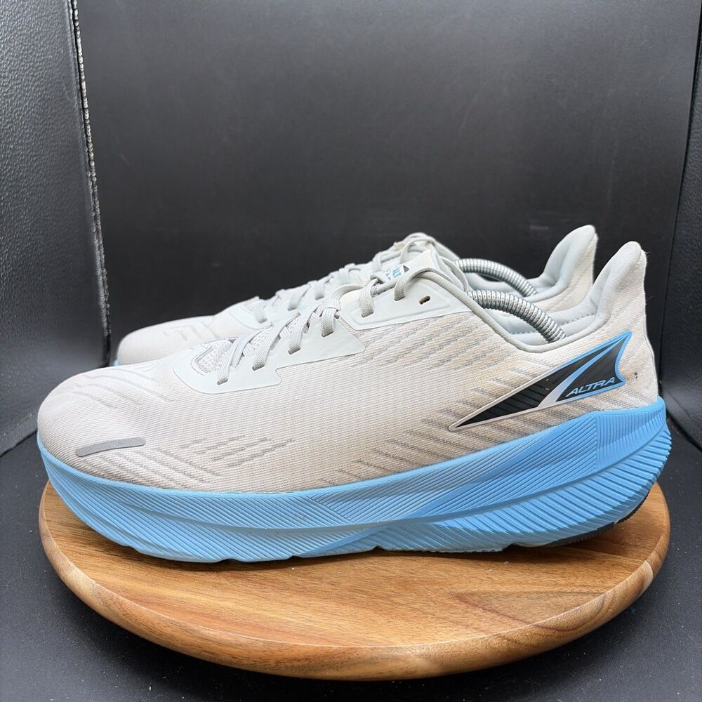 Altra FWD Experience Mens Size 12 Running Shoes Gray Blue Athletic Sneakers